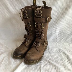 Dr. Martens Josefa Lace Up Boot w/ Low Heel